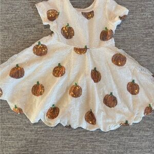 Sparkle in Pink Sequin Pumpkin Dress